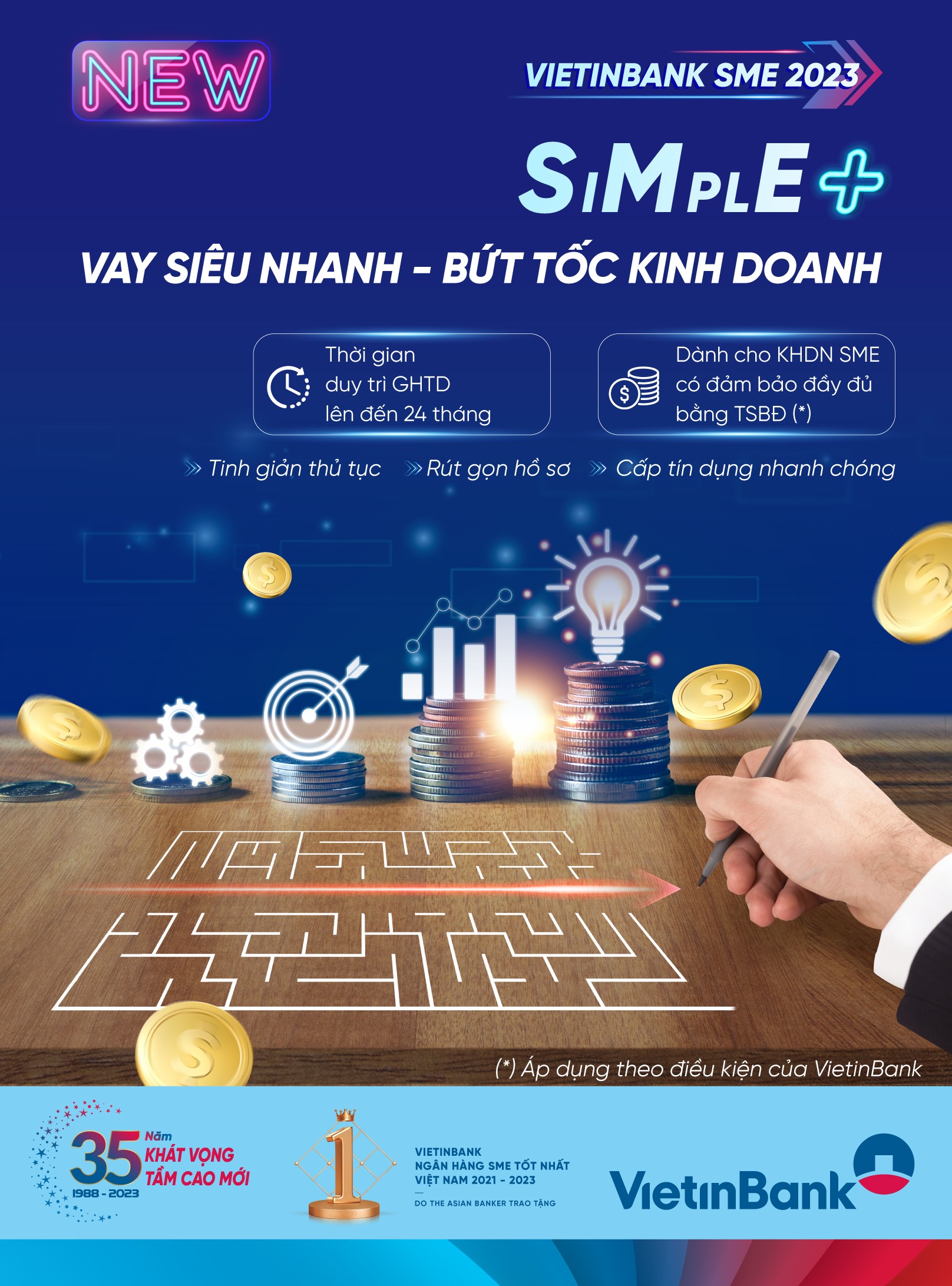 VietinBank SME SIMPLE Giải pháp đột phá dành cho doanh nghiệp vừa và nhỏ