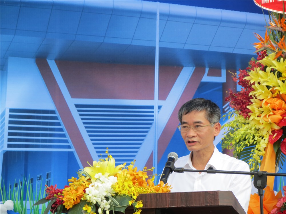 Ông Trần Văn Thuật – Phó chủ tịch Tổng LĐLĐ Việt Nam đánh giá cao sự ủng hộ của lãnh đạo tỉnh Bình Dương đối với tổ chức CĐ - Ảnh: L.T