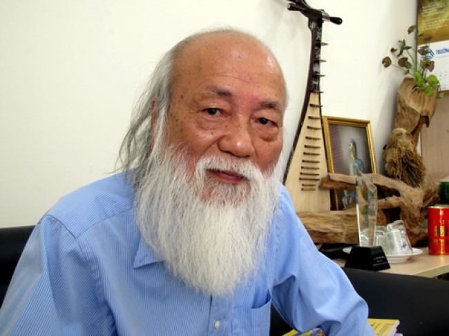 PGS Văn Như Cương (1937 - 2017). Ảnh: PTV