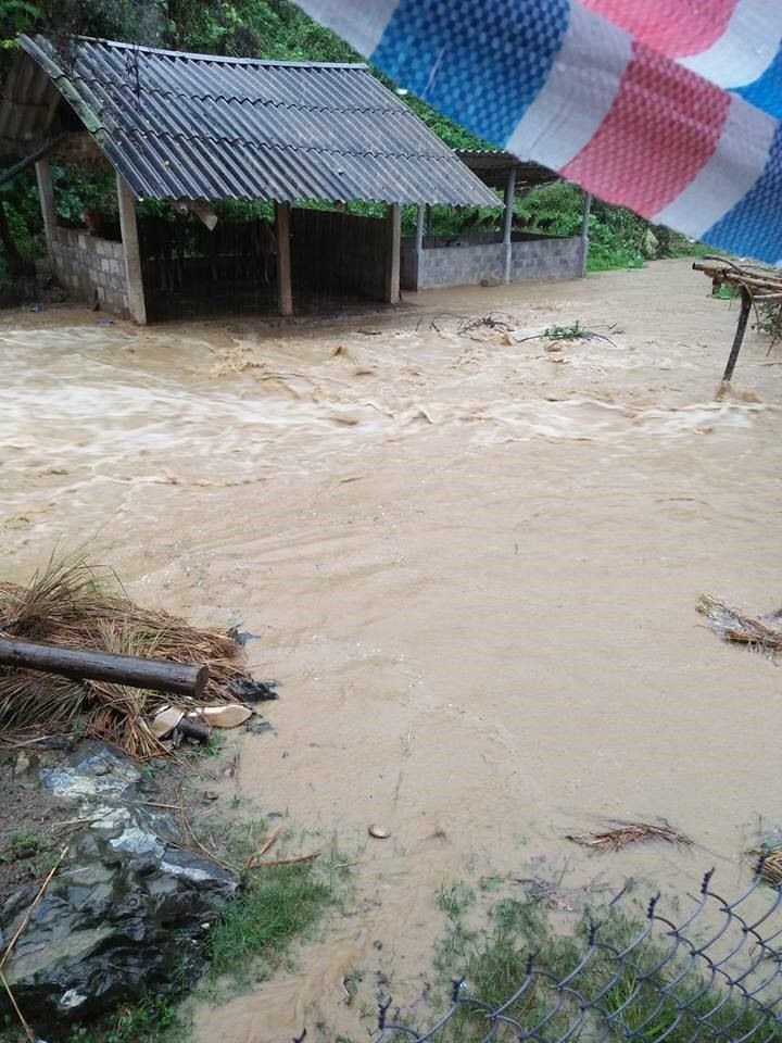 Nhiều nơi trên địa bàn tỉnh Hòa Bình bị ngập lụt