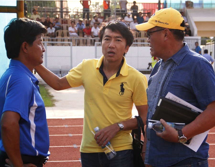 HLV Miura là người rất am hiểu về bóng đá Việt Nam khi luôn có mặt ở các sân V.League để đánh giá cầu thủ khi còn đương chức. Ảnh: Đ.T