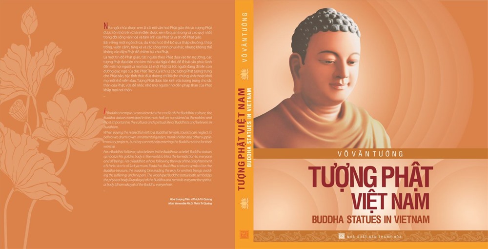 Bìa cuốn “Tượng Phật Việt Nam“. Ảnh: T.L