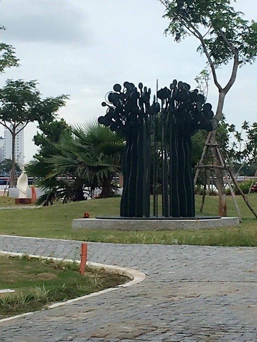 Công viên vườn tượng các nền kinh tế APEC đã hoàn tất / ảnh TT