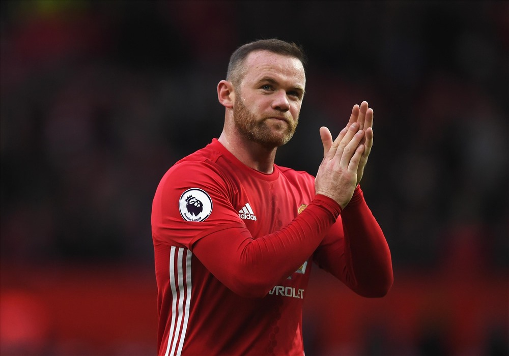 Rooney khi còn khoác áo M.U. Ảnh: Getty