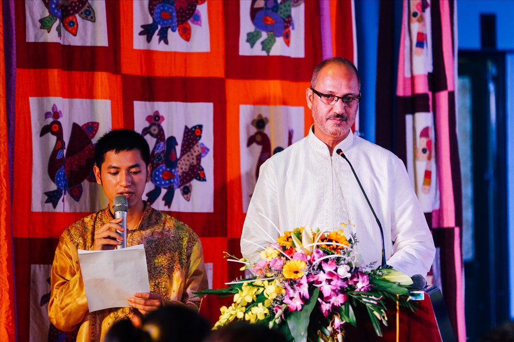Ông Rajesh Kumar Raina, Giám đốc Trung tâm Văn hóa Ấn Độ tại Hà Nội.