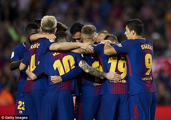 Một chiến thắng không phải là nhiệm vụ khó khăn với Barcelona ở San Mames. Ảnh: Getty Images.