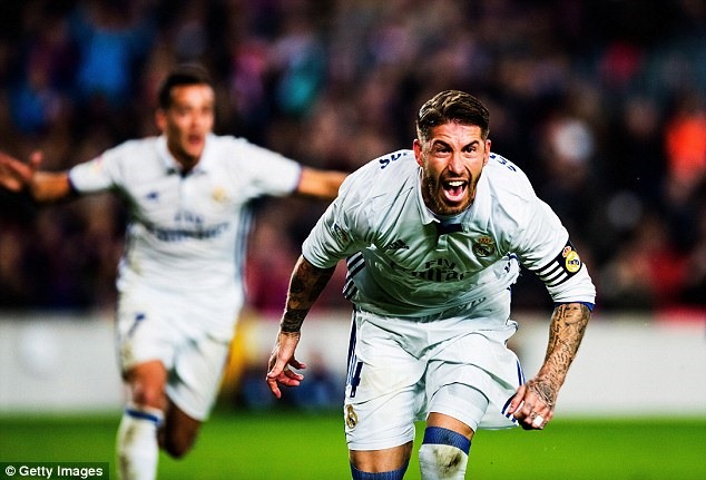 Ramos từng ghi nhiều bàn thắng quan trọng cho Real Madrid. Ảnh: Getty Images.