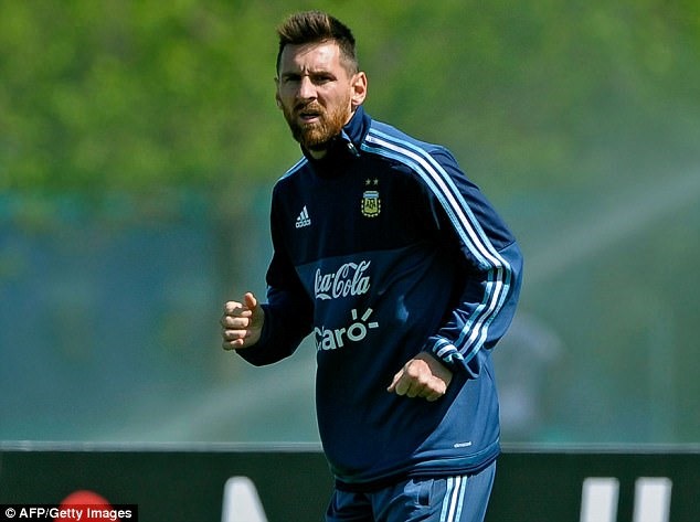 Messi đang cùng ĐT Argentina tập trung cho loạt trận cuối vòng loại World Cup 2018 khu vực Nam Mỹ với Ecuador. Ảnh: Getty.