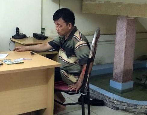 Tại cơ quan Công an, Nguyễn Văn Long đã khai nhận hành vi phạm tội - Ảnh CAND