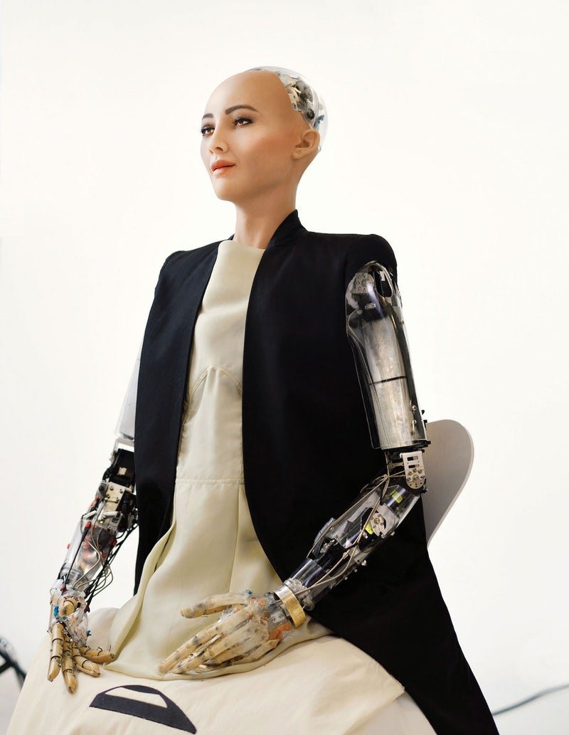 Robot Sophia có khả năng thể hiện 62 biểu cảm trên gương mặt.