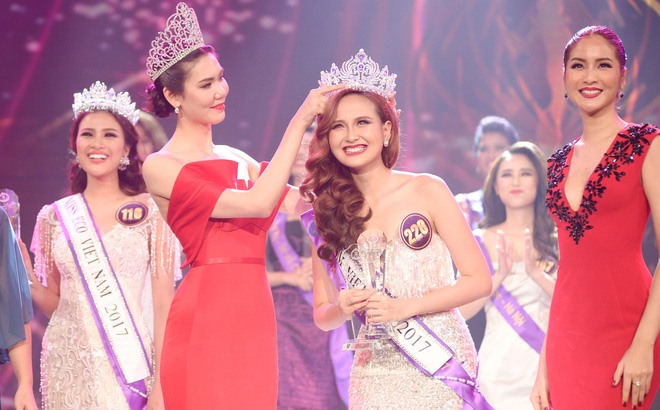Khánh Ngân bất ngờ đăng quang Miss Globe 2017