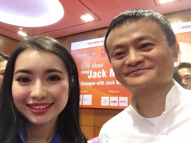 Khánh Linh cho biết mình đã thần tượng Jack Ma từ hồi cấp 3
