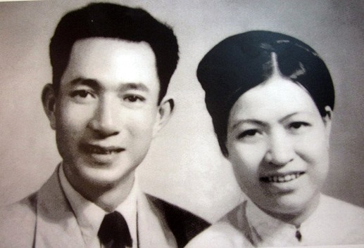 Vợ chồng cụ Trịnh Văn Bô - Hoàng Thị Minh Hồ .