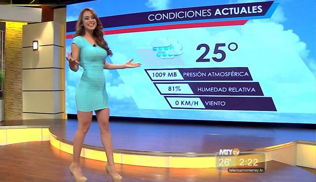 Yanet Garcia là một biên tập viên làm việc cho đài truyền hình Televisa Monterrey của Mexico. Cô bắt đầu trở nên nổi tiếng từ khi được phân công dẫn các chương trình bản tin thời tiết của đài.