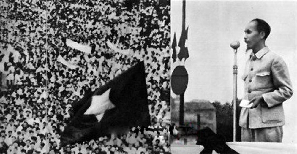 Ngày 2/9/1945, tại Quảng trường Ba Đình - Hà Nội, Chủ tịch Hồ Chí Minh đọc bản Tuyên Ngôn Độc lập, khai sinh ra nước Việt Nam Dân chủ Cộng hòa.