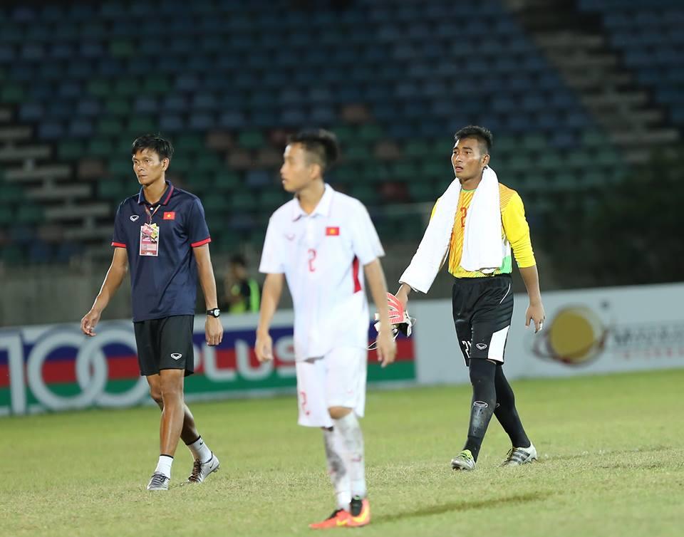 U18 Việt Nam thất bại vì  sai lầm thủ môn. Ảnh: Trung Hiếu