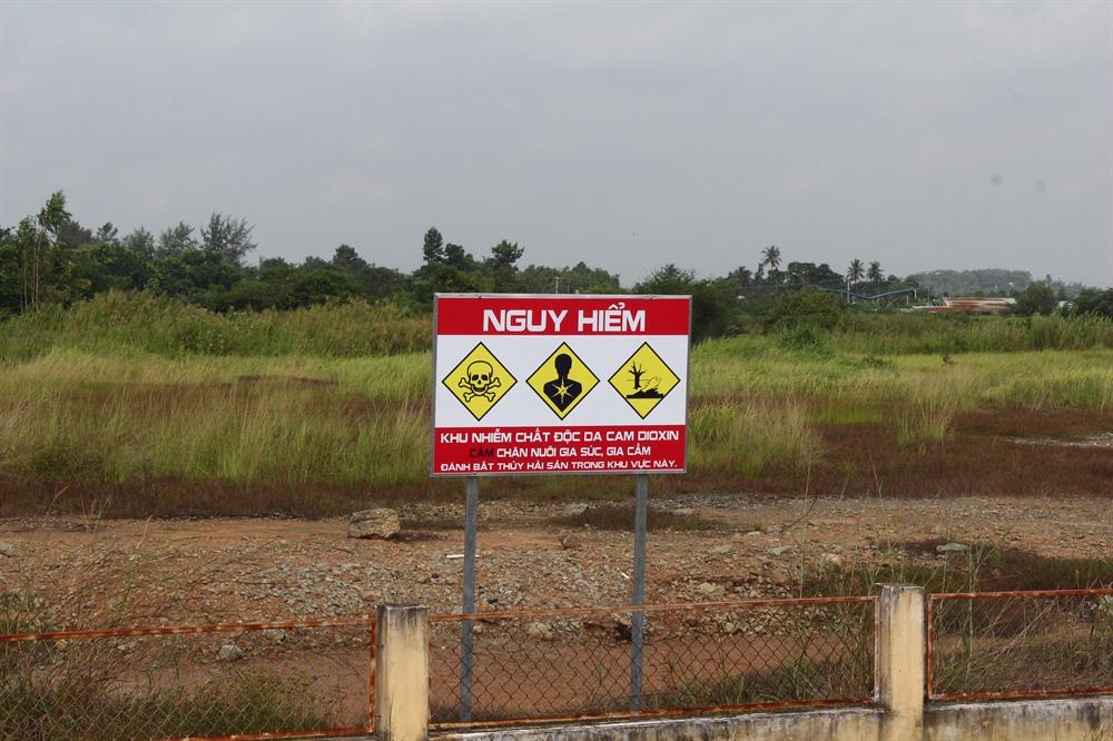 Khu vực bị nhiễm dioxin