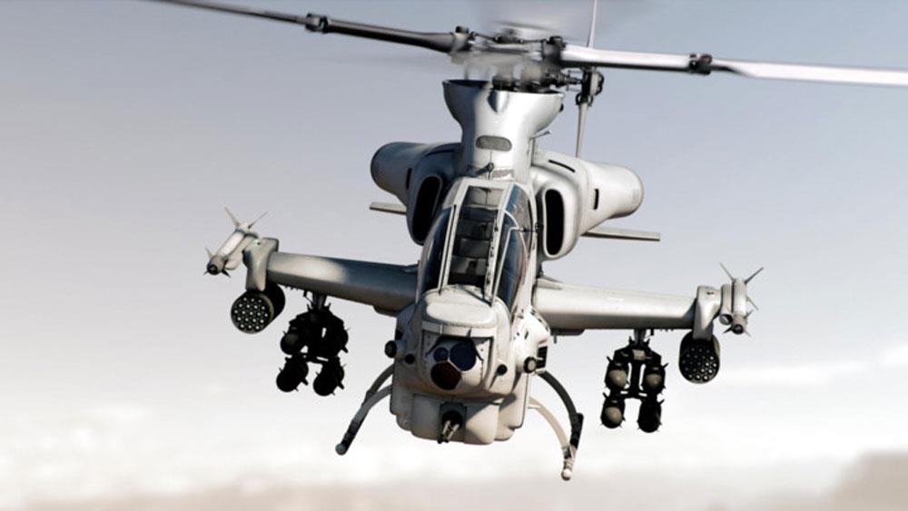 AH-1Z Viper do hãng Bell chế tạo nhằm thay thế Rắn hổ mang AH-1 Cobra.
