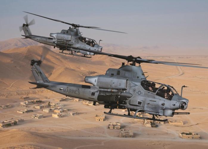 Hệ thống trang thiết bị điện tử được cải thiện giúp AH-1Z có khả năng hoạt động cả ngày lẫn đêm hoặc trong điều kiện thời tiết bất lợi.