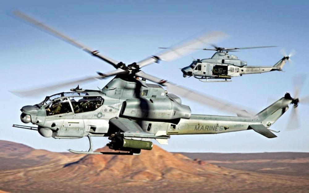 AH-1Z Viper có tầm hoạt động trung bình là 425km và tầm hoạt động tối đa là 715km nếu sử dụng bình nhiên liệu phụ.