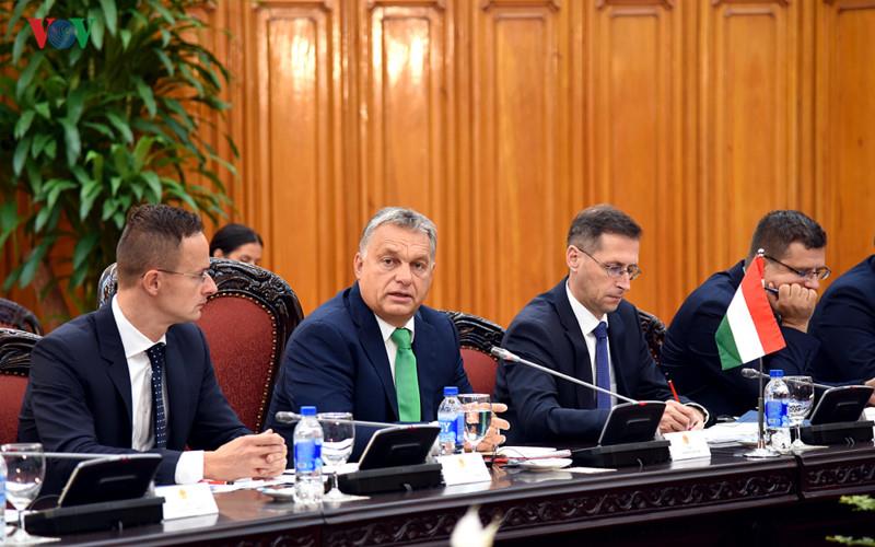 Chuyến thăm chính thức Việt Nam của Thủ tướng Orbán Viktor cũng nhằm khẳng định chính sách coi trọng và mong muốn tăng cường quan hệ nhiều mặt với Việt Nam, đưa hợp tác hai nước ngày càng hiệu quả và sâu rộng hơn. Ảnh: VOV