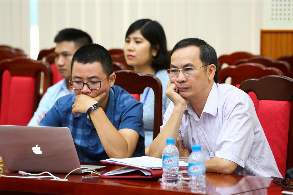 BS CKI Trần Ngọc Cường - Phó Giám đốc bệnh viện đa khoa Hà Đông. Ảnh: Sơn Tùng 