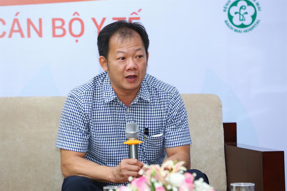 TS Dương Đức Hùng - Trưởng phòng Kế hoạch tổng hợp BV Bạch Mai