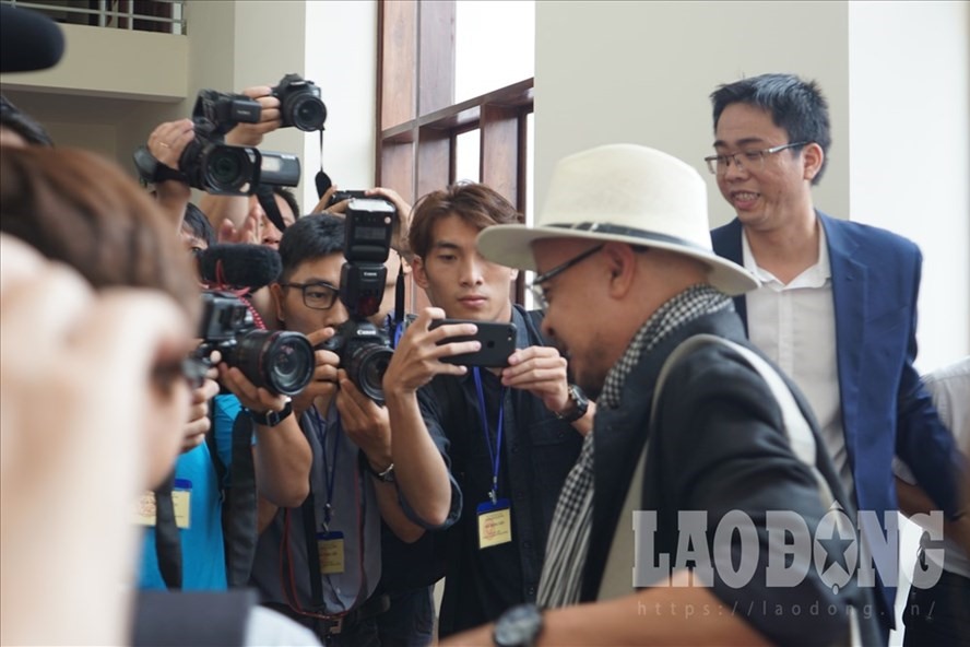 Ông Đặng Lê Nguyên Vũ tại phiên xử ngày 18.9