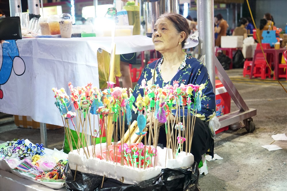 Mặt hàng tò he dành cho các khách hàng nhỏ tuổi