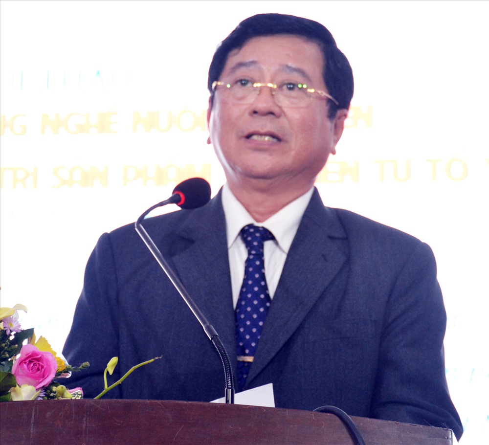 Luật sư Nguyễn Văn Hậu, phát biểu tại hội thảo (ảnh Nhật Hồ)