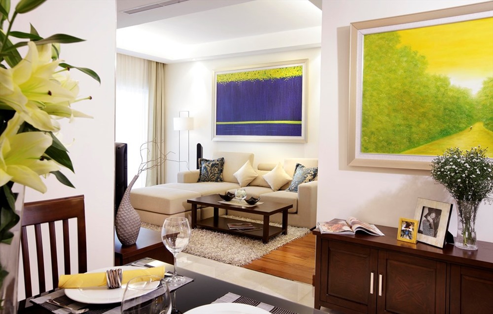 Các căn hộ Fraser Suites Hanoi với nội thất tiện nghi, hiện đại và dịch vụ 24/7 hoàn hảo.