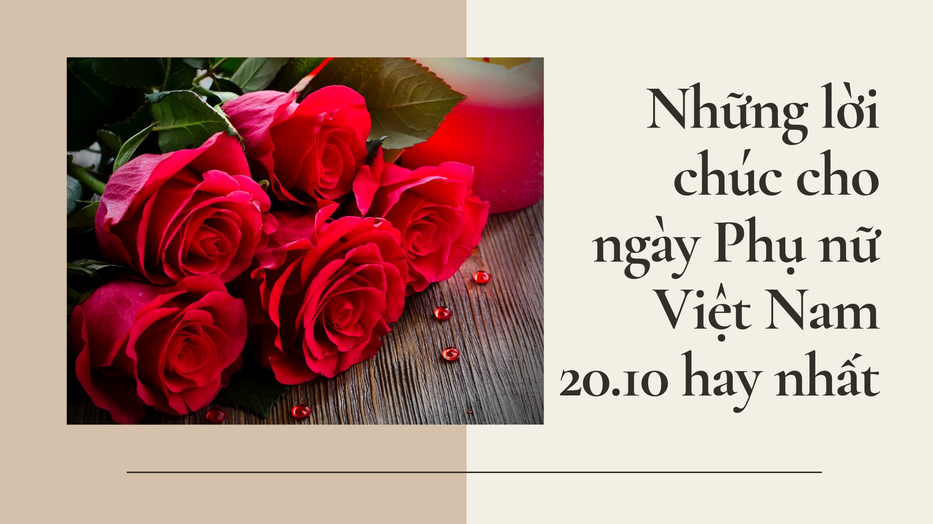 Những Lời Chúc Ngày Phụ Nữ Việt Nam 20.10 Hay Và Ý Nghĩa Nhất Cho Bạn Gái