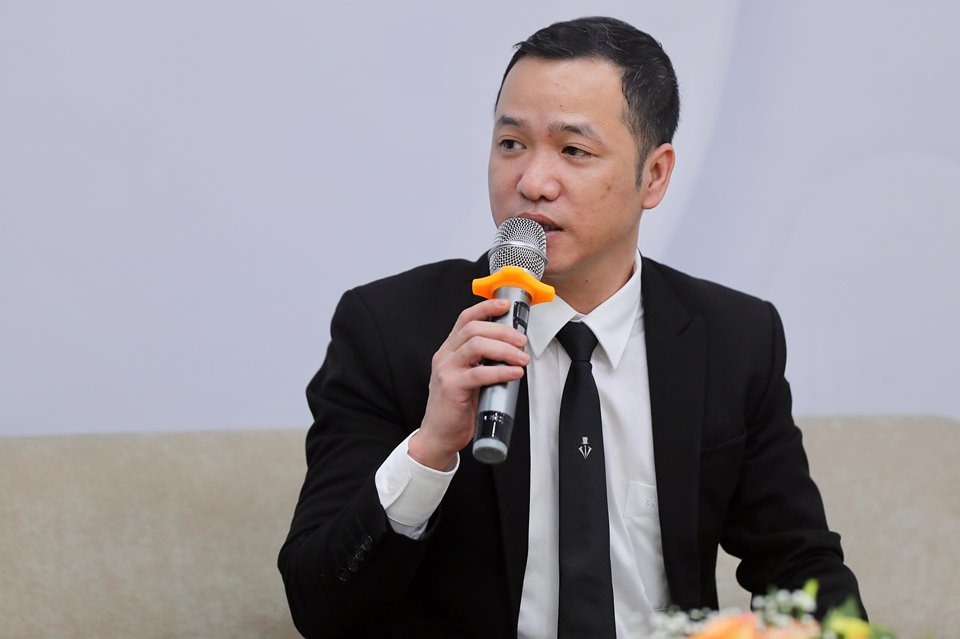 Ông Nguyễn Đức Cường - Tổng Giám đốc Công ty TNHH Sản xuất và Thương mại Hikari Việt Nam. Ảnh: Sơn Tùng