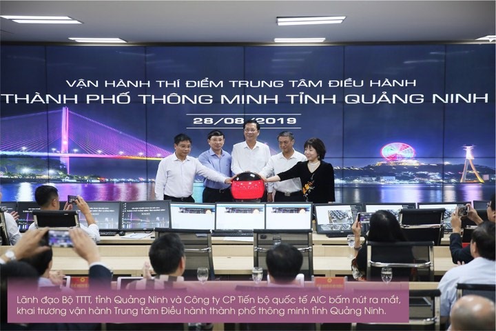 Vận hành thí điểm trung tâm điều hành thành phố thông minh tại Quảng Ninh và Bắc Ninh. Ảnh: S.T.