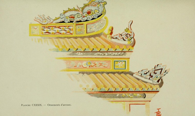 Hình tượng mái đao trong kiến trúc truyền thống  Nam Viên ZenArt