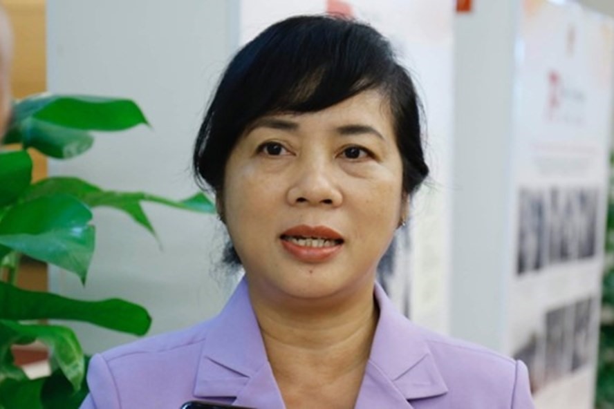 Bà Trần Kim Yến - bí thư Quận ủy quận 1.  Ảnh: Ngọc Thắng