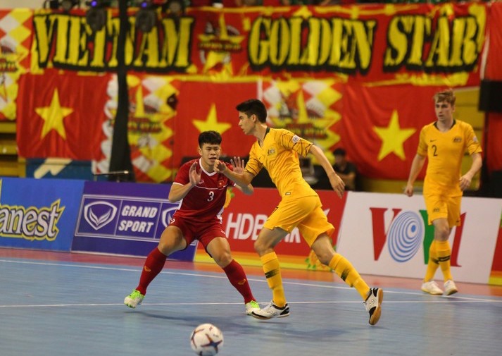 Đội tuyển futsal Việt Nam có trận đấu ra quân ấn tượng. Ảnh: Thành Lương