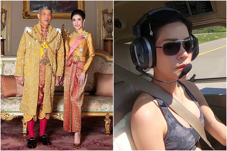 Một số hình ảnh hoàng quý phi Thái Lan từng được đăng trên website hoàng gia. Ảnh: ST, Khaosod.
