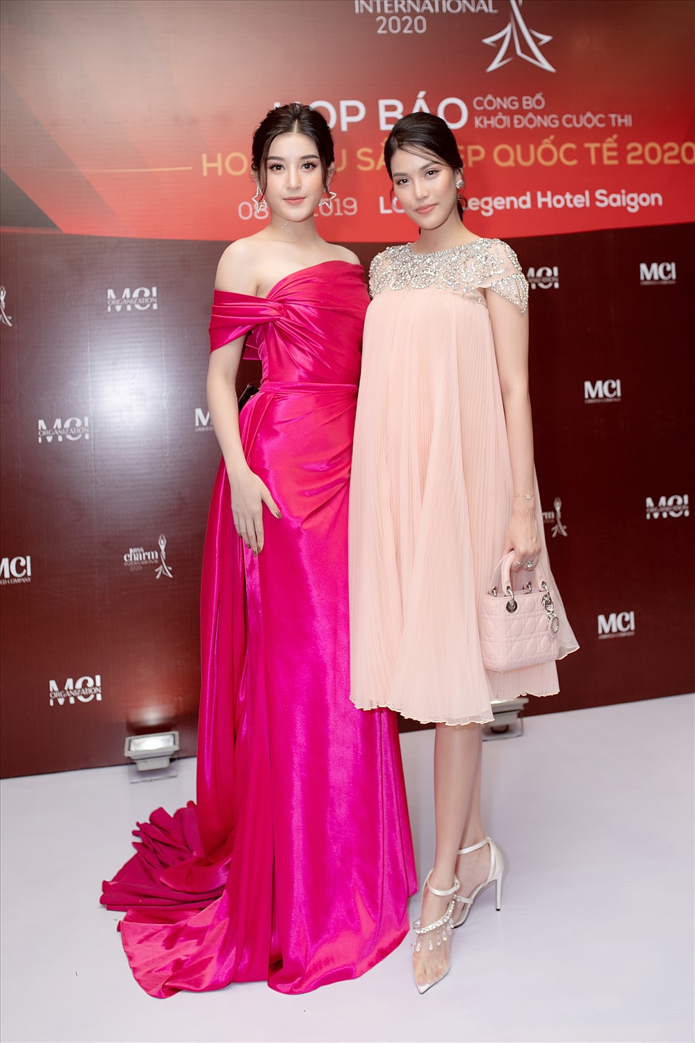 Á hậu Huyền My và siêu mẫu Lan Khuê sẽ là người “cầm cân nảy mực” cho cuộc thi “Miss Charm International 2020“. Ảnh: BTC.