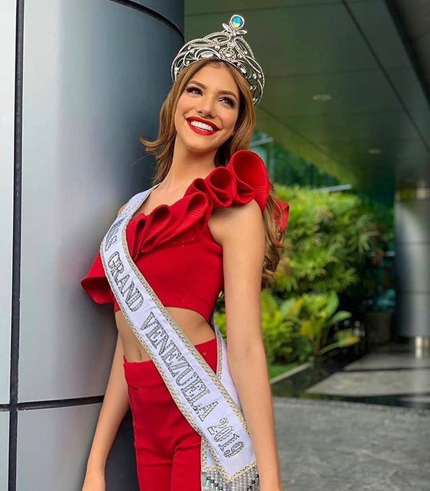 Và là Hoa hậu hoà bình quốc tế Venezuela năm 2019. Ảnh: MIG.