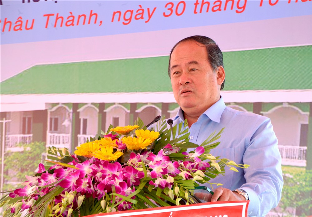 Chủ tịch UBND tỉnh An Giang Nguyễn Thanh Bình. Ảnh: Lục Tùng