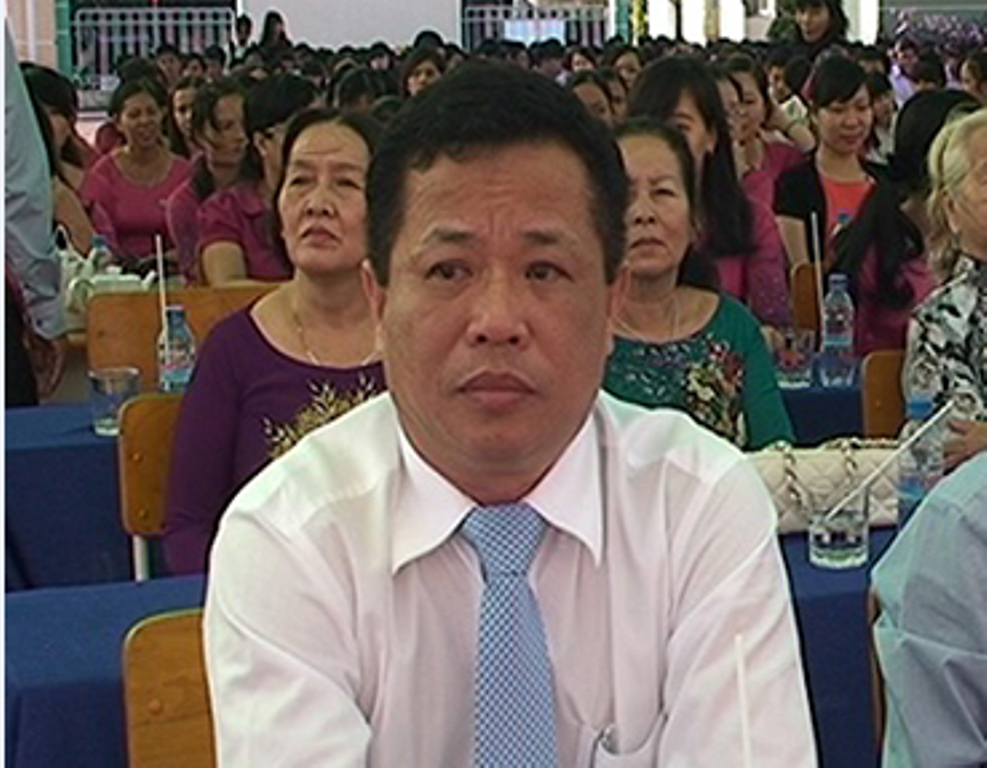 Ông Nguyễn Hồng Khanh nguyên là Bí thư thị xã Bến Cát đang bị bắt giam.