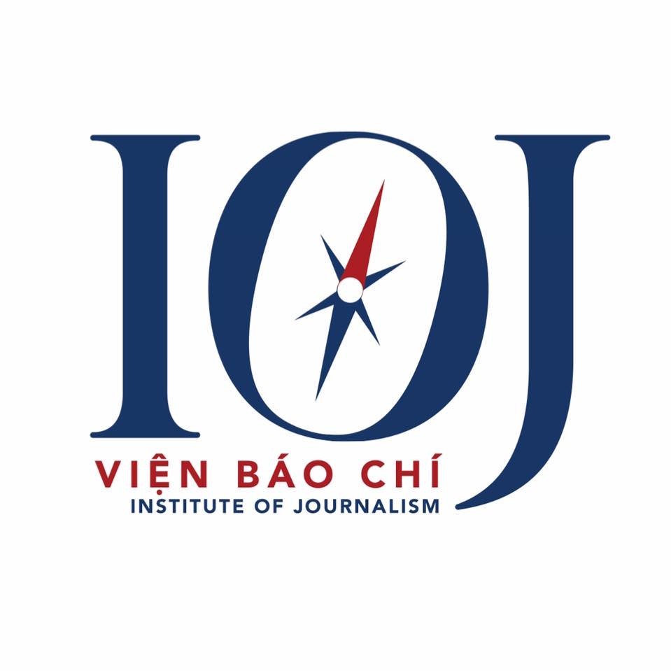 Bộ nhận diện Viện Báo chí. Ảnh Viện Báo chí