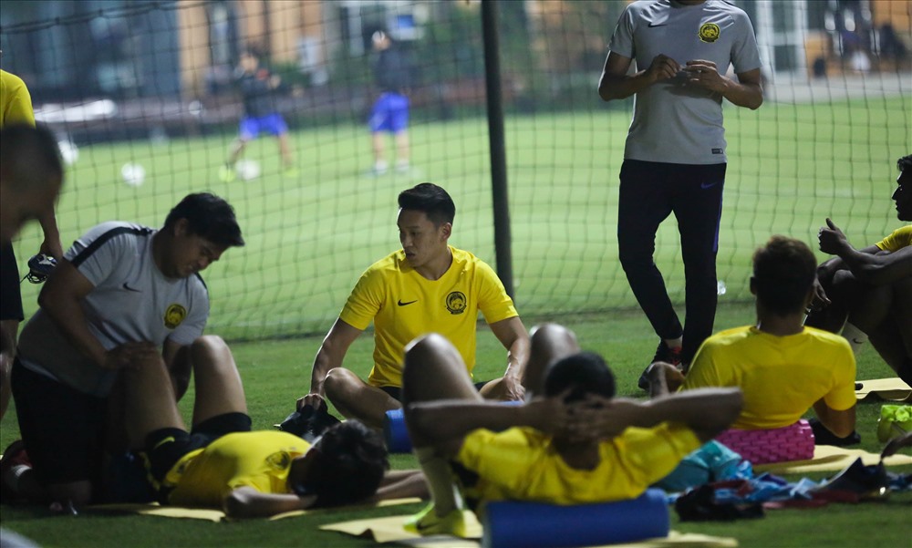 Nhiều cầu thủ Malaysia gặp chấn thương và phải tập phục hồi bên ngoài.