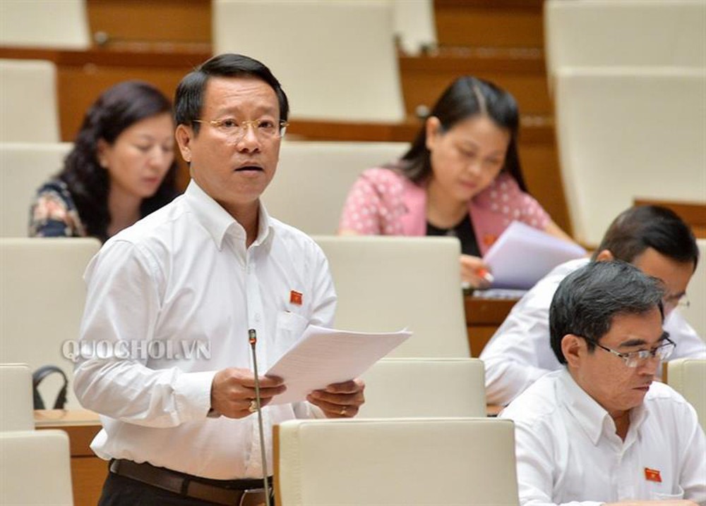 Đại biểu Thái Trường Giang (đoàn Cà Mau). Ảnh quochoi.vn