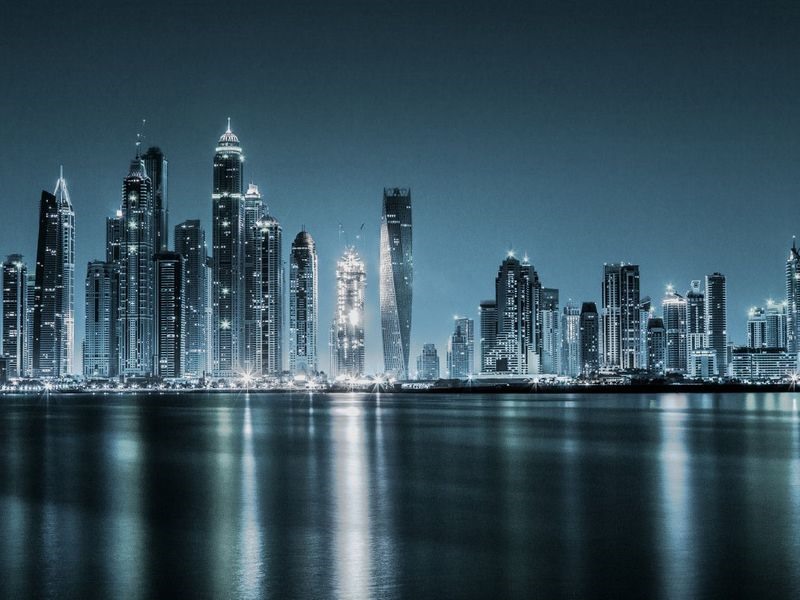 Tháp Dubai Marina. Ảnh: Gulf News