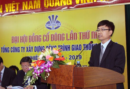 Ông Phạm Dũng, nguyên Bí thư Đảng ủy, Chủ tịch Hội đồng thành viên Tổng công ty Xây dựng Công trình giao thông 1 (Cienco 1).