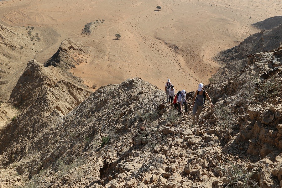 “Viên ngọc” bí ẩn khác của thiên nhiên UAE. Ảnh: Sean James Mountaineering.