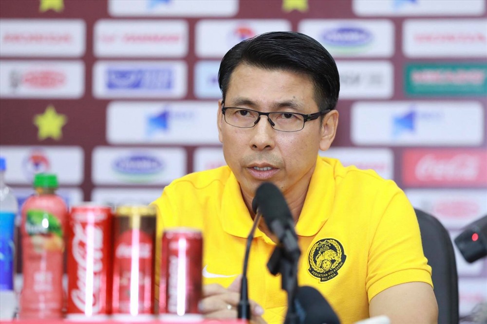 HLV Tan Cheng Hoe bị FIFA cảnh cáo vì bỏ tham dự cuộc họp báo sau trận thua tuyển Việt Nam hôm 10.10. Ảnh: AFF
