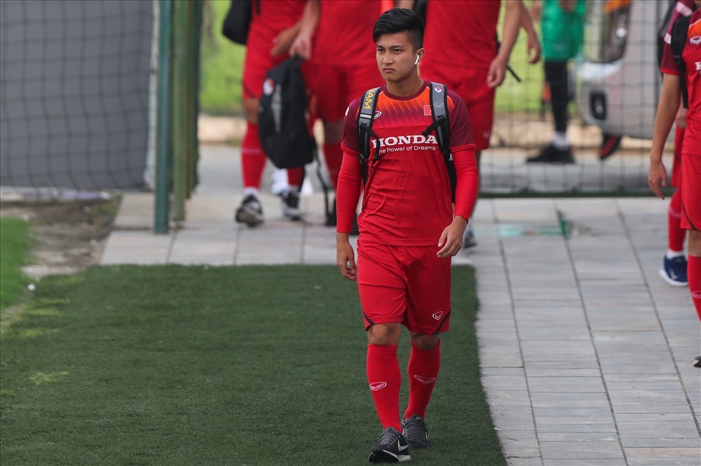 Tiền đạo Việt kiều Martin Lo bị HLV Park Hang-seo gạch tên khỏi chiến dịch SEA Games 30. Ảnh: C.T